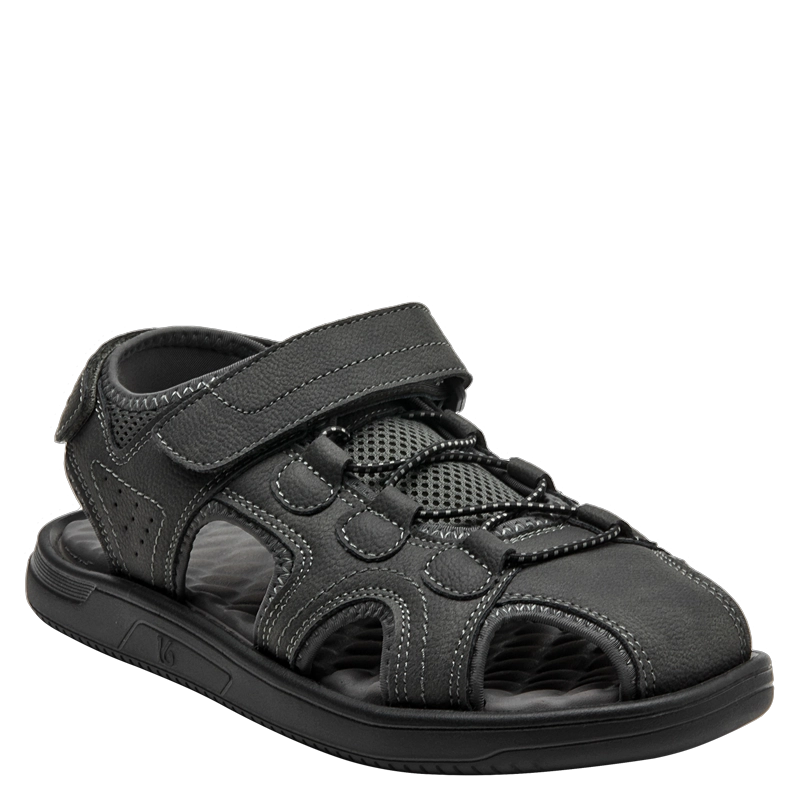 SANDALIA CASUAL HOMBRE 16 HRS - 16H0033 | NEGRO - 2