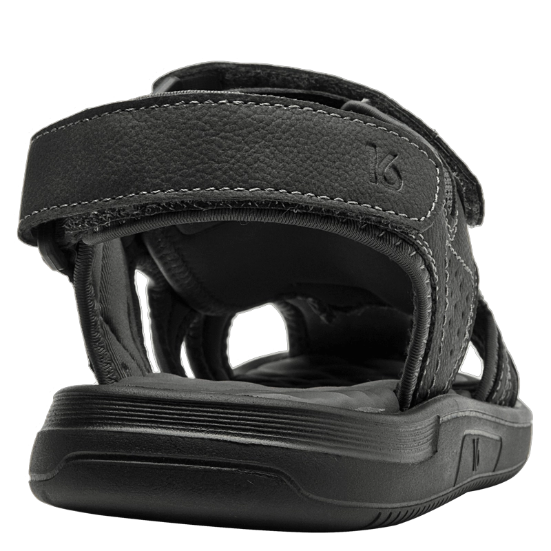 SANDALIA CASUAL HOMBRE 16 HRS - 16H0033 | NEGRO - 3