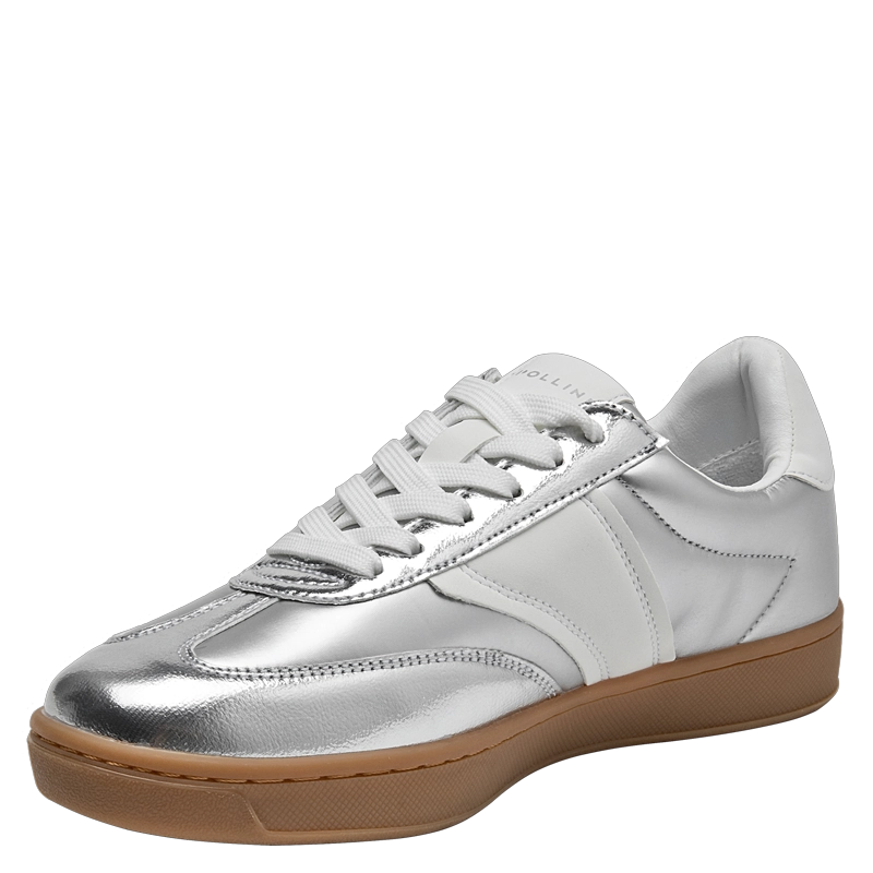 ZAPATILLA DEPORTIVO MUJER POLLINI - POM0051 | PLATEADO - 5