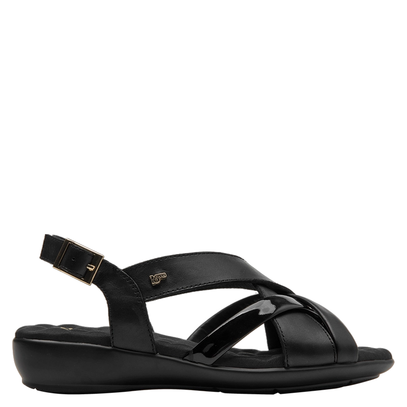 SANDALIA CASUAL MUJER 16 HRS - 16M0027 | NEGRO - 1