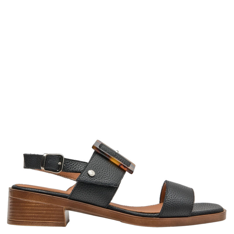 SANDALIA CASUAL MUJER POLLINI - POM0062 | NEGRO - 1
