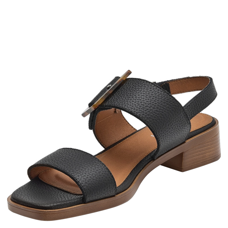 SANDALIA CASUAL MUJER POLLINI - POM0062 | NEGRO - 5
