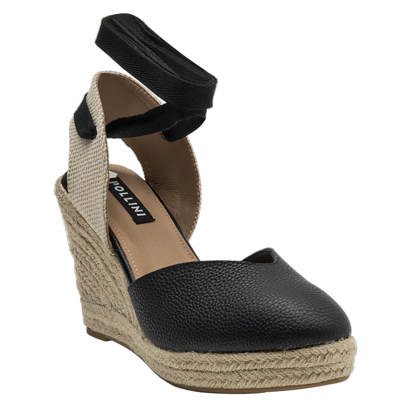 ALPARGATA CASUAL MUJER POLLINI - POM0074 | NEGRO - 2