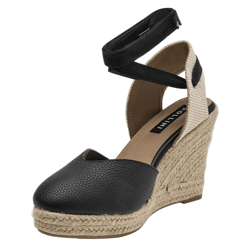 ALPARGATA CASUAL MUJER POLLINI - POM0074 | NEGRO - 5
