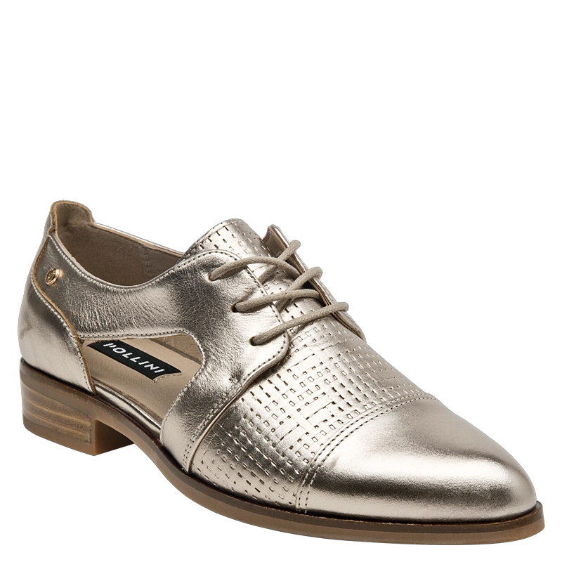 ZAPATO CASUAL MUJER POLLINI - POM0043 | DORADO - 2