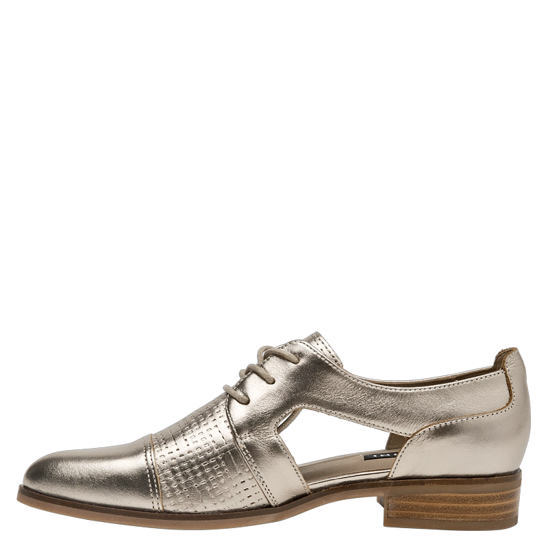 ZAPATO CASUAL MUJER POLLINI - POM0043 | DORADO - 4