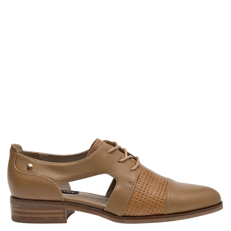 ZAPATO CASUAL MUJER POLLINI - POM0043 | MARRON CLARO - 1