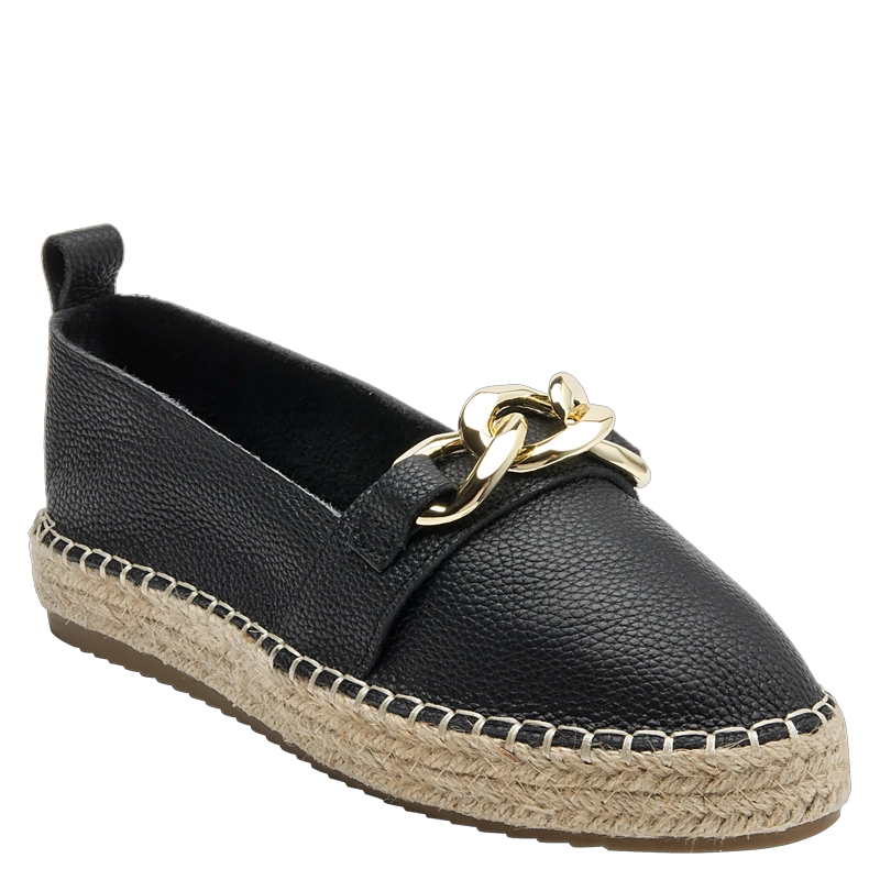 ALPARGATA CASUAL MUJER POLLINI - POM0073 | NEGRO - 2