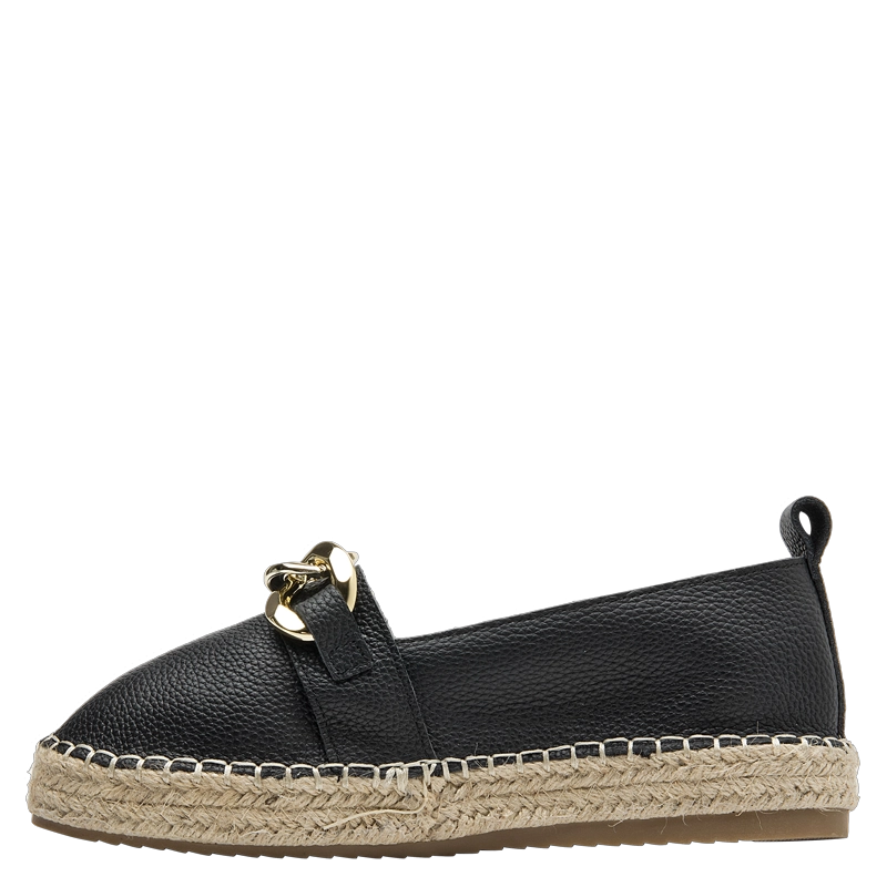 ALPARGATA CASUAL MUJER POLLINI - POM0073 | NEGRO - 4