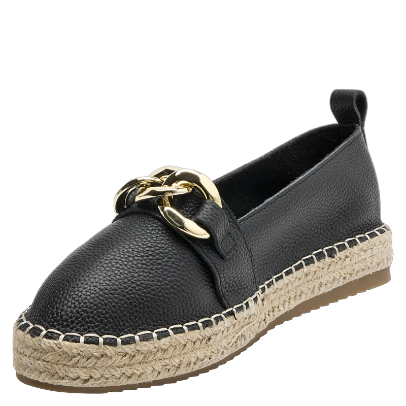 ALPARGATA CASUAL MUJER POLLINI - POM0073 | NEGRO - 5