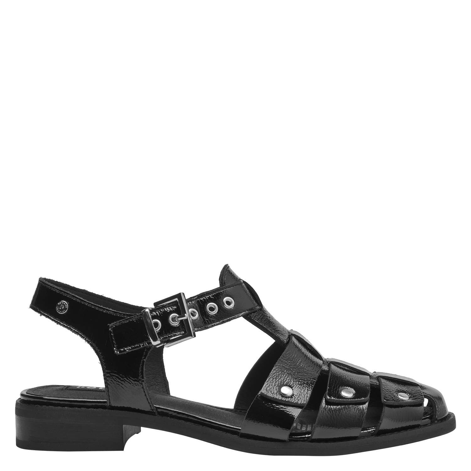 SANDALIA CASUAL MUJER POLLINI - POM0040 | NEGRO - 1