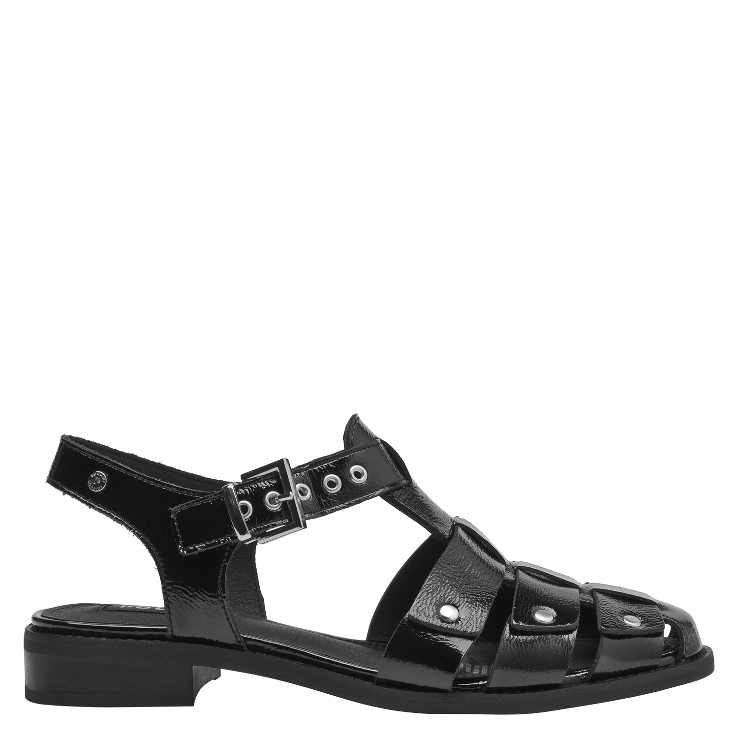 SANDALIA CASUAL MUJER POLLINI - POM0040 | NEGRO - 1