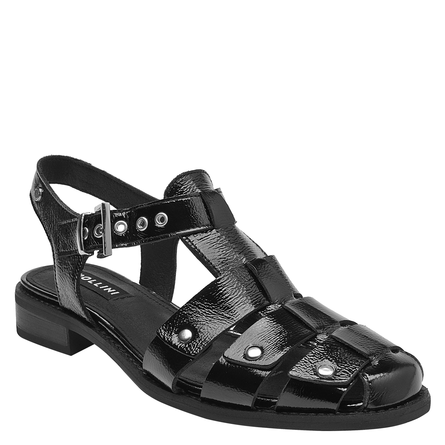 SANDALIA CASUAL MUJER POLLINI - POM0040 | NEGRO - 2