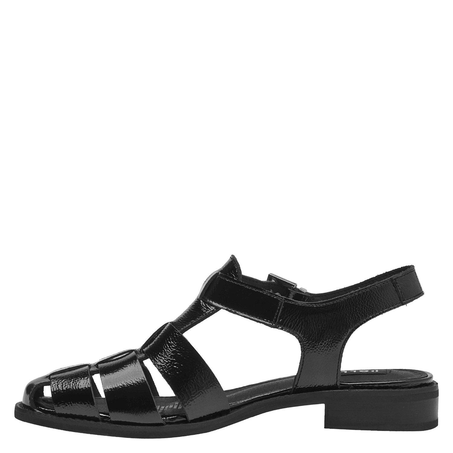 SANDALIA CASUAL MUJER POLLINI - POM0040 | NEGRO - 4