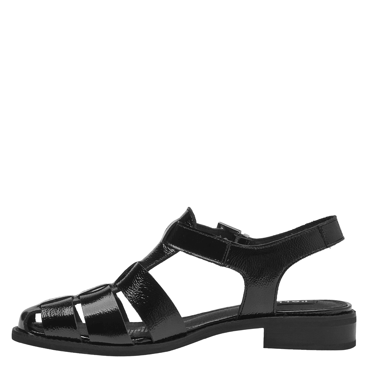 SANDALIA CASUAL MUJER POLLINI - POM0040 | NEGRO - 4