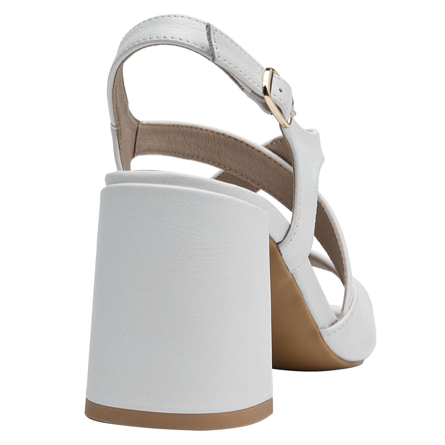 SANDALIA CASUAL MUJER POLLINI - POM0001 | BLANCO - 3