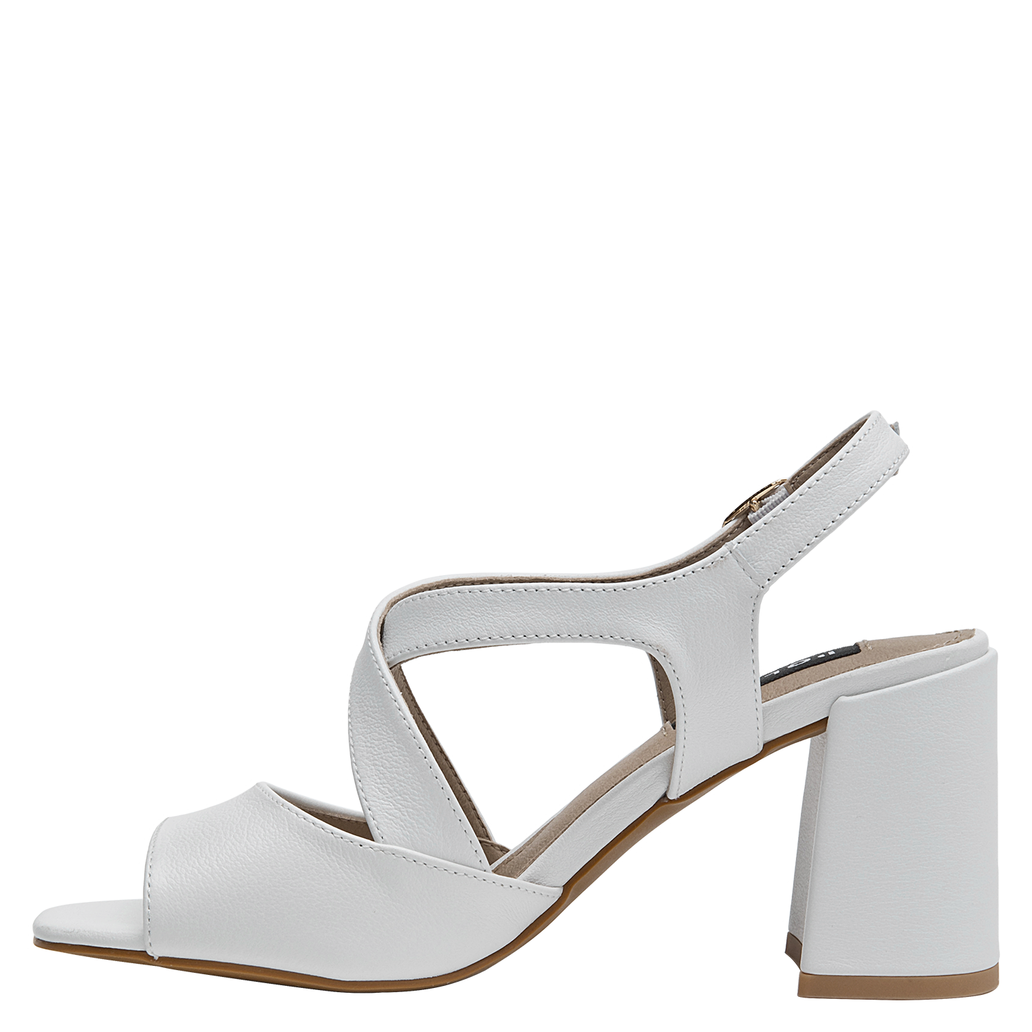 SANDALIA CASUAL MUJER POLLINI - POM0001 | BLANCO - 4