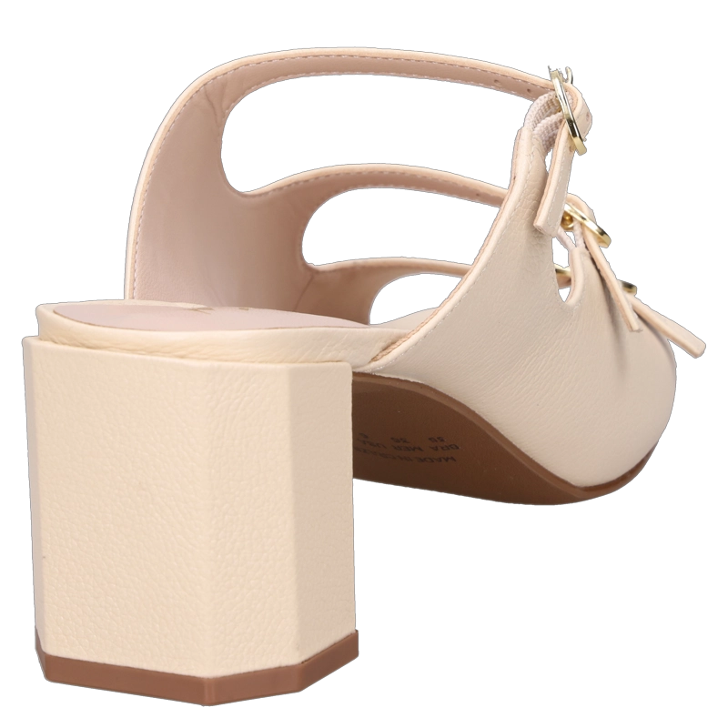 SANDALIA FORMAL MUJER MINGO - MIM0062 | BEIGE - 3