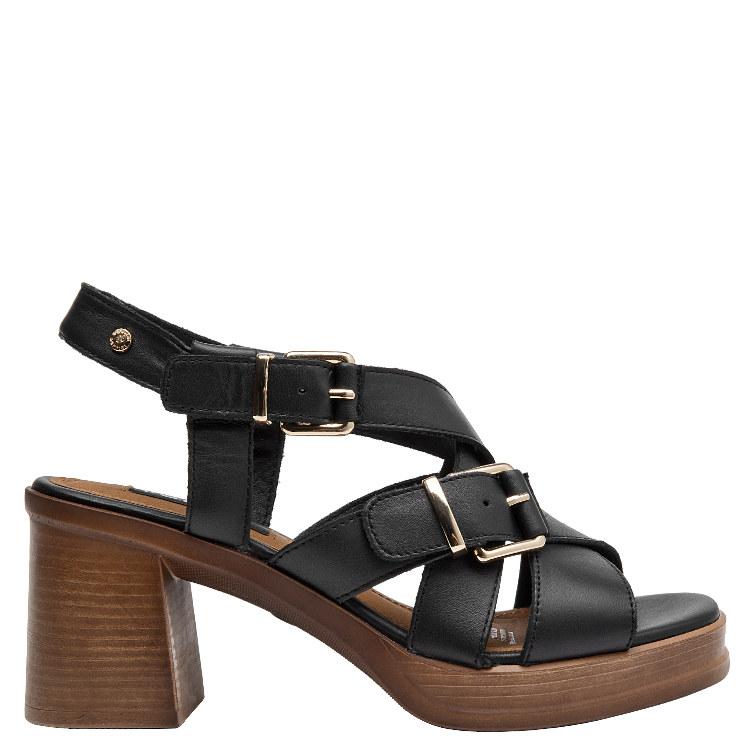 SANDALIA CASUAL MUJER POLLINI - POM0027 | NEGRO - 1