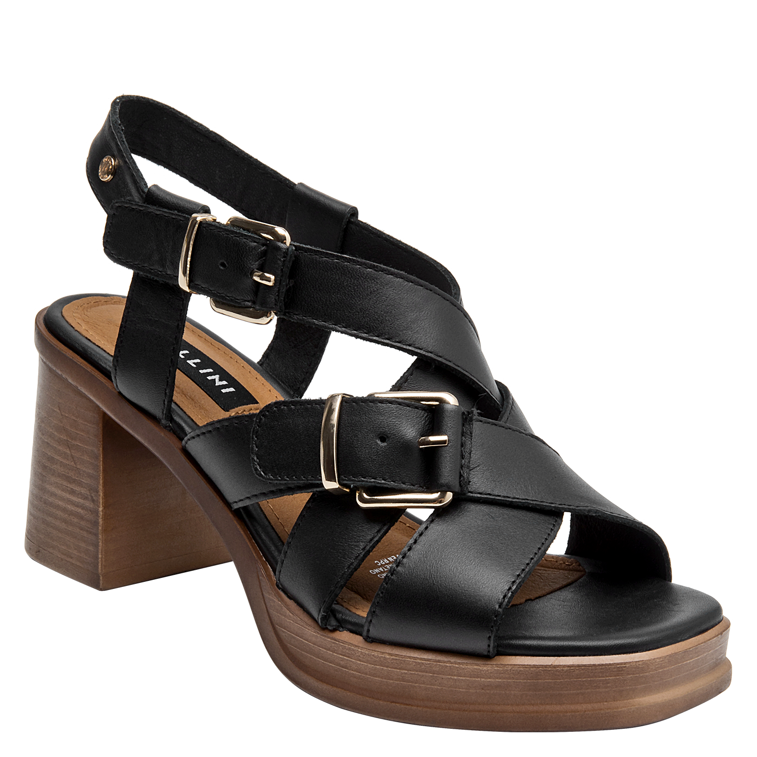 SANDALIA CASUAL MUJER POLLINI - POM0027 | NEGRO - 2