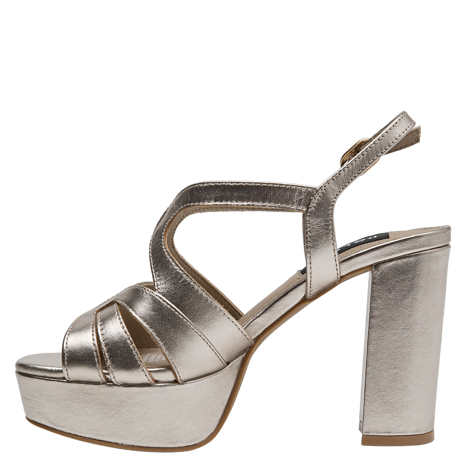 SANDALIA FIESTA MUJER POLLINI - POM0015 | DORADO - 4
