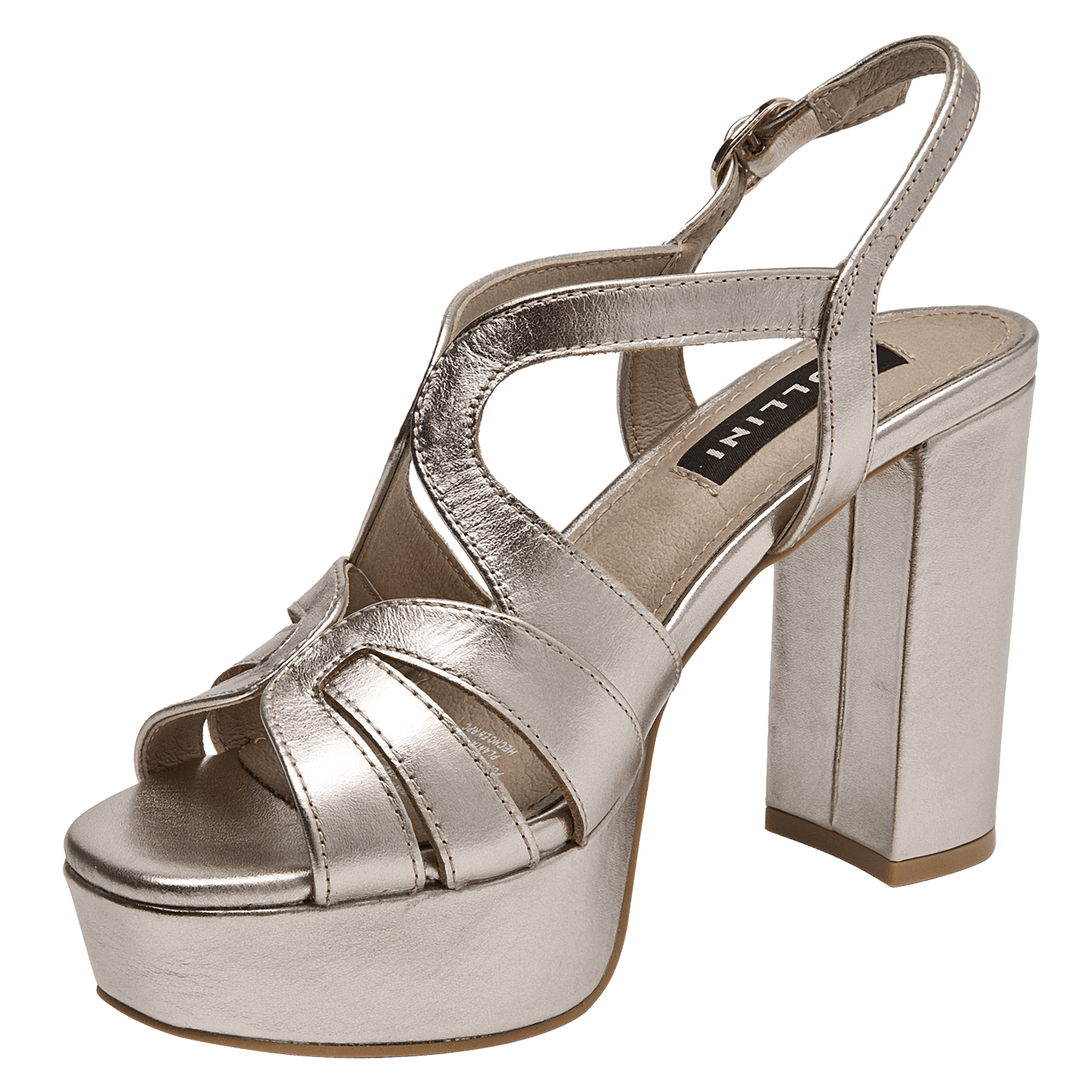 SANDALIA FIESTA MUJER POLLINI - POM0015 | DORADO - 5