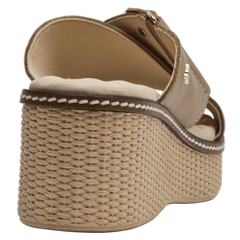 SANDALIA CASUAL MUJER 16 HRS - 16M0082 | BEIGE - 3