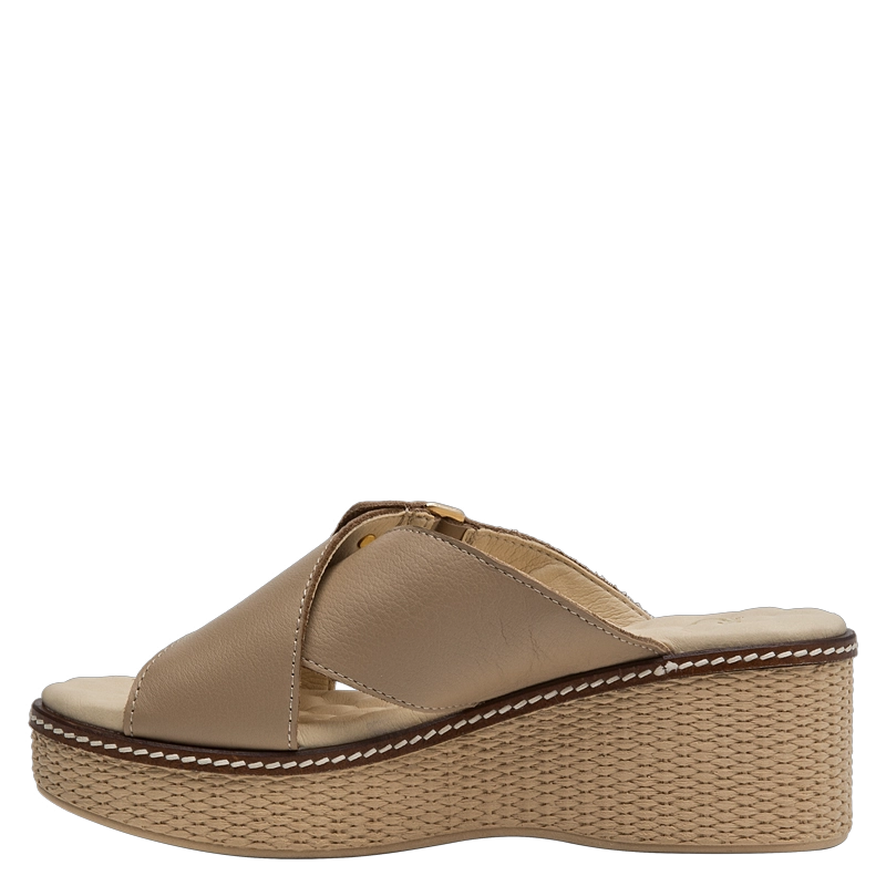 SANDALIA CASUAL MUJER 16 HRS - 16M0082 | BEIGE - 4