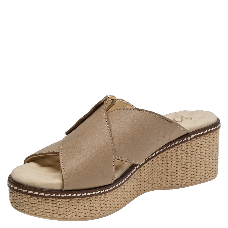 SANDALIA CASUAL MUJER 16 HRS - 16M0082 | BEIGE - 5