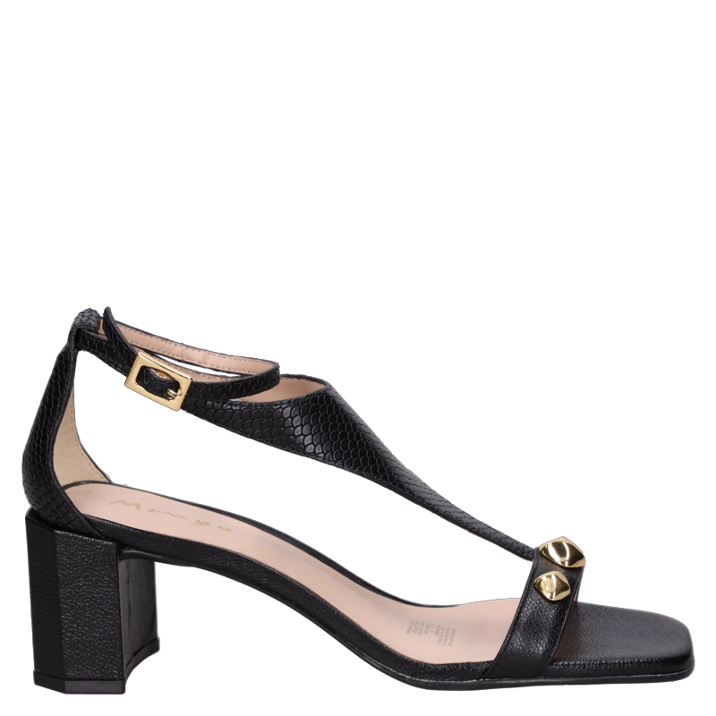 SANDALIA CASUAL MUJER MINGO - MIM0053 | NEGRO - 1