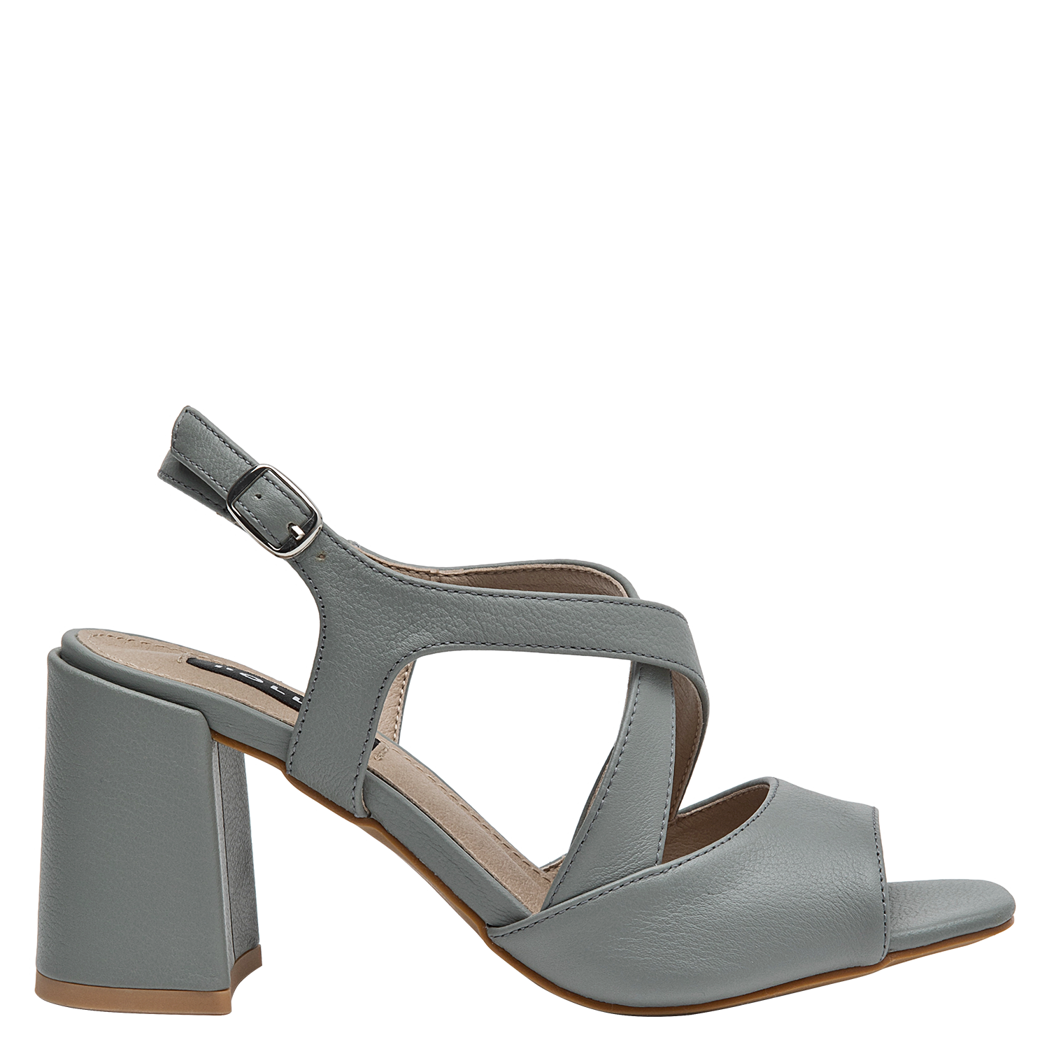 SANDALIA CASUAL MUJER POLLINI - POM0001 | CELESTE - 1