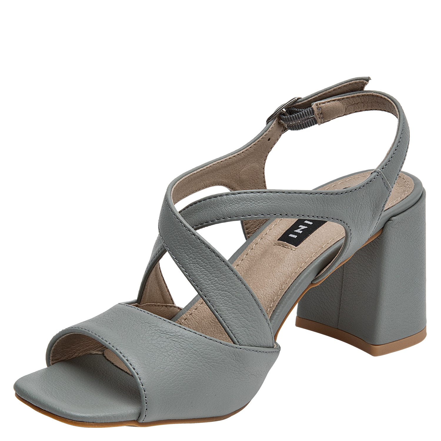 SANDALIA CASUAL MUJER POLLINI - POM0001 | CELESTE - 5