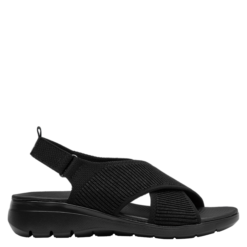 SANDALIA DEPORTIVO MUJER 16 HRS - 16M0184 | NEGRO - 1