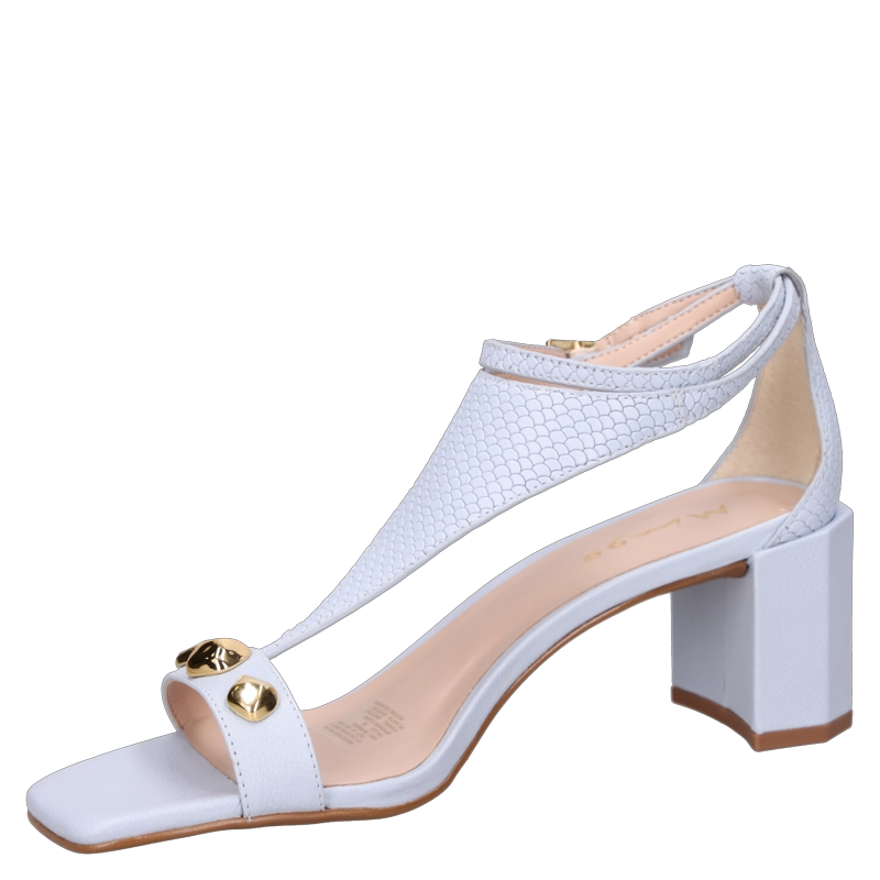 SANDALIA CASUAL MUJER MINGO - MIM0053 | CELESTE - 5