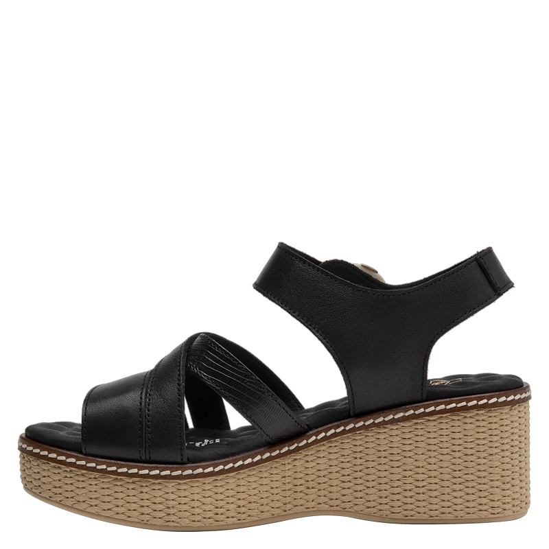 SANDALIA CASUAL MUJER 16 HRS - 16M0084 | NEGRO - 4