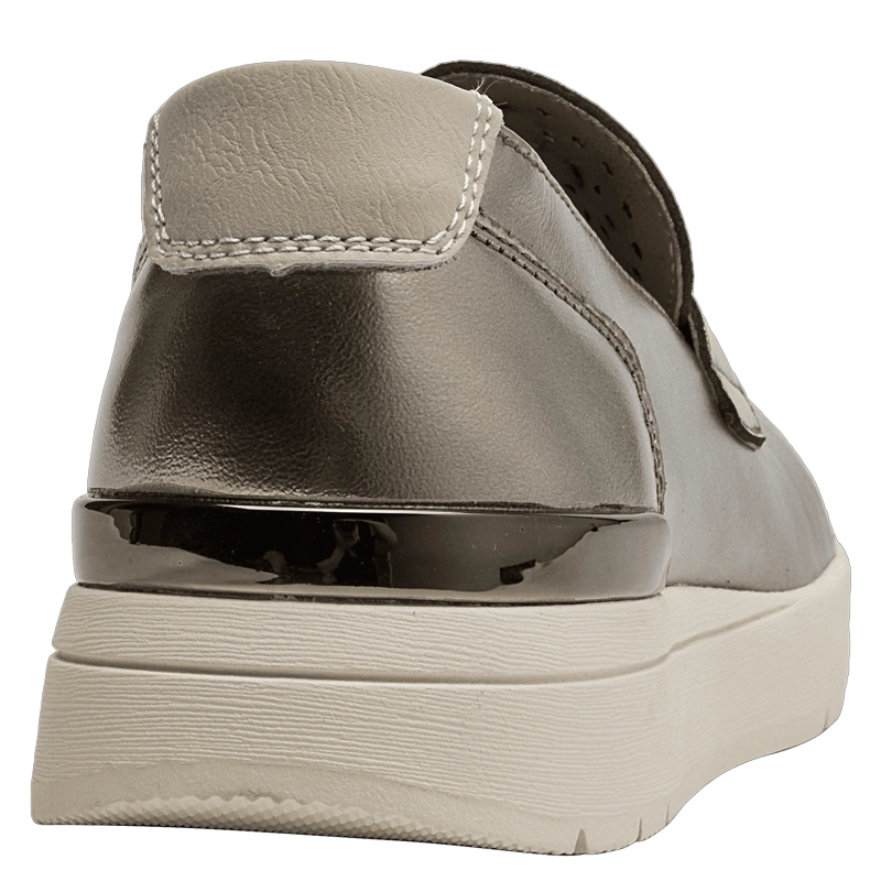 MOCASIN CASUAL MUJER 16 HRS - 16M0139 | PLATEADO - 3