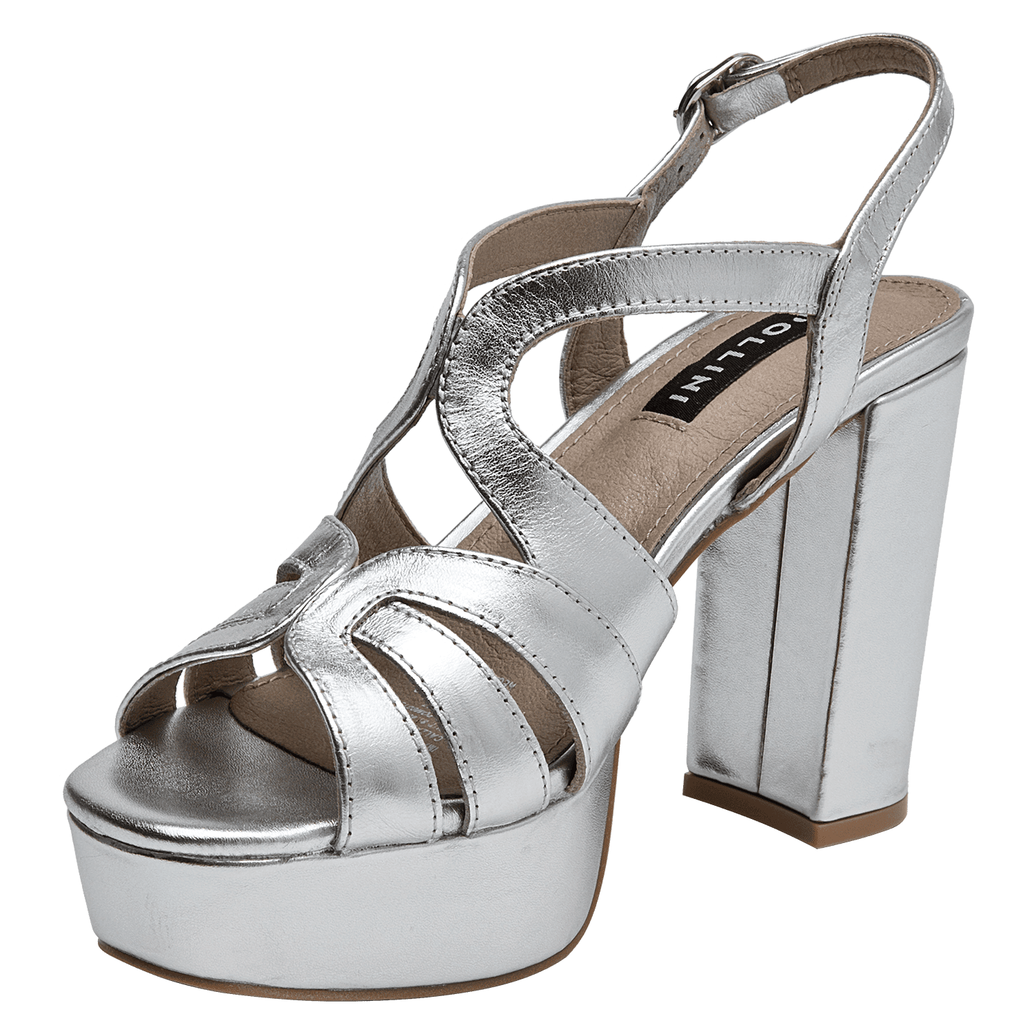SANDALIA FIESTA MUJER POLLINI - POM0015 - 5
