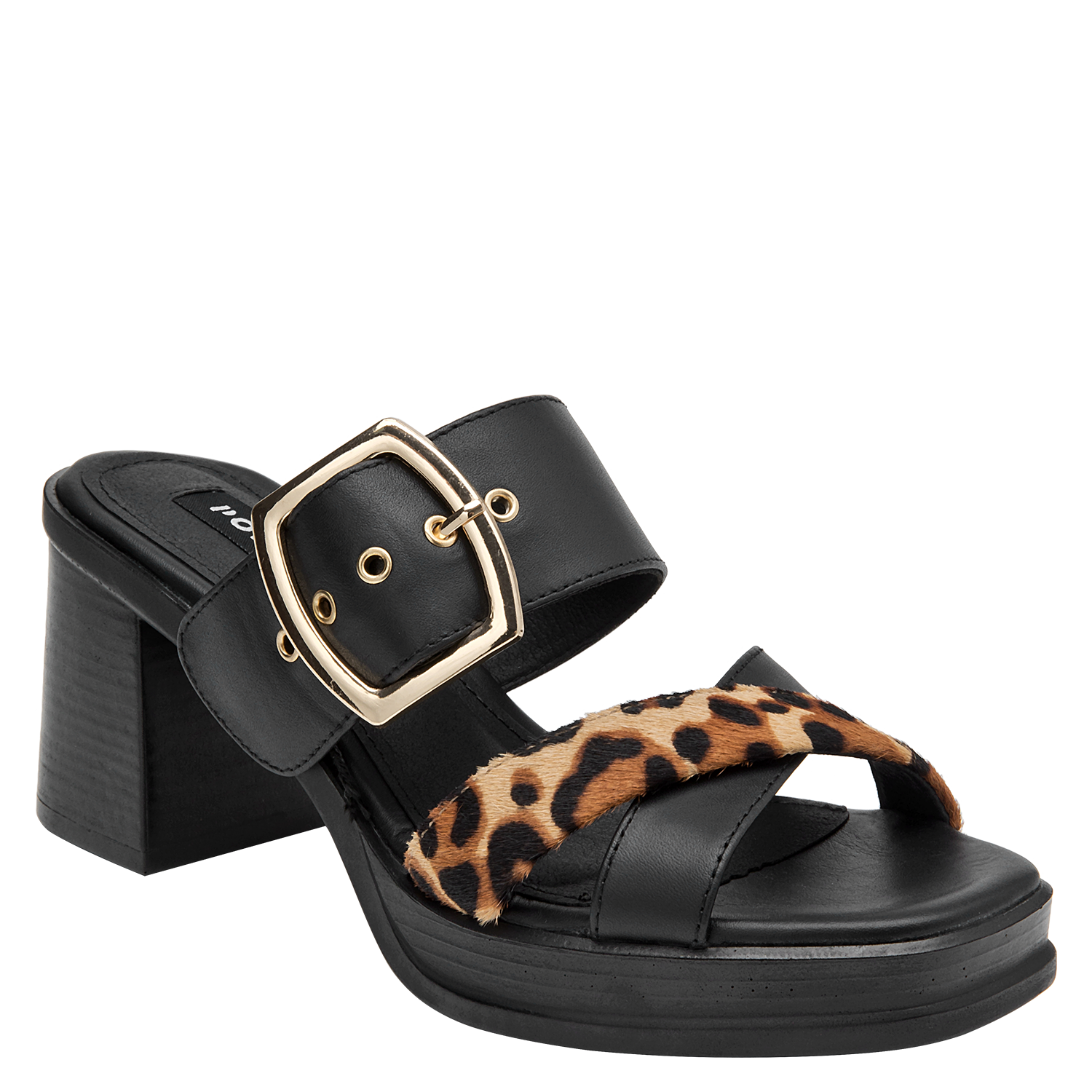 SANDALIA CASUAL MUJER POLLINI - POM0030 | NEGRO - 2