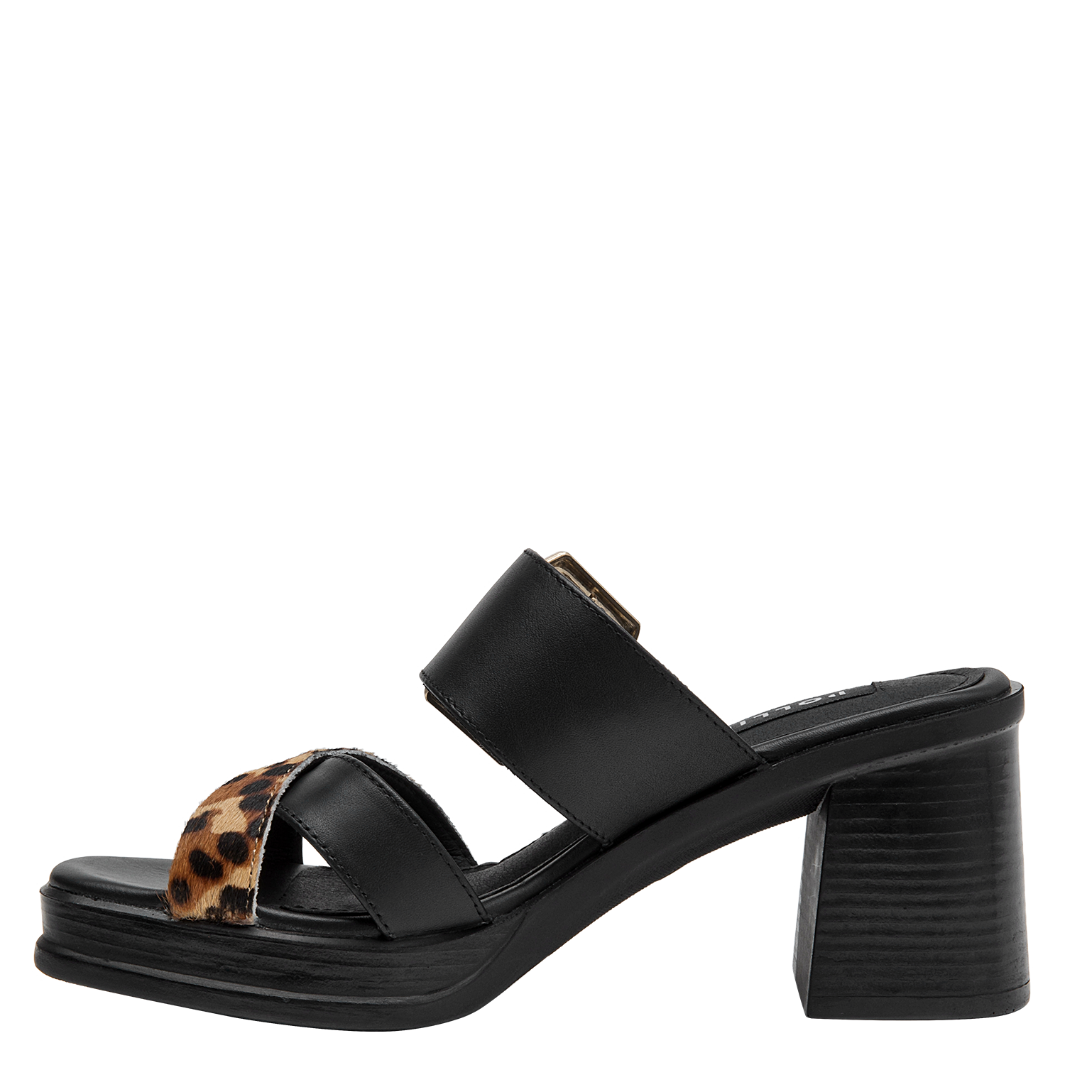 SANDALIA CASUAL MUJER POLLINI - POM0030 | NEGRO - 4