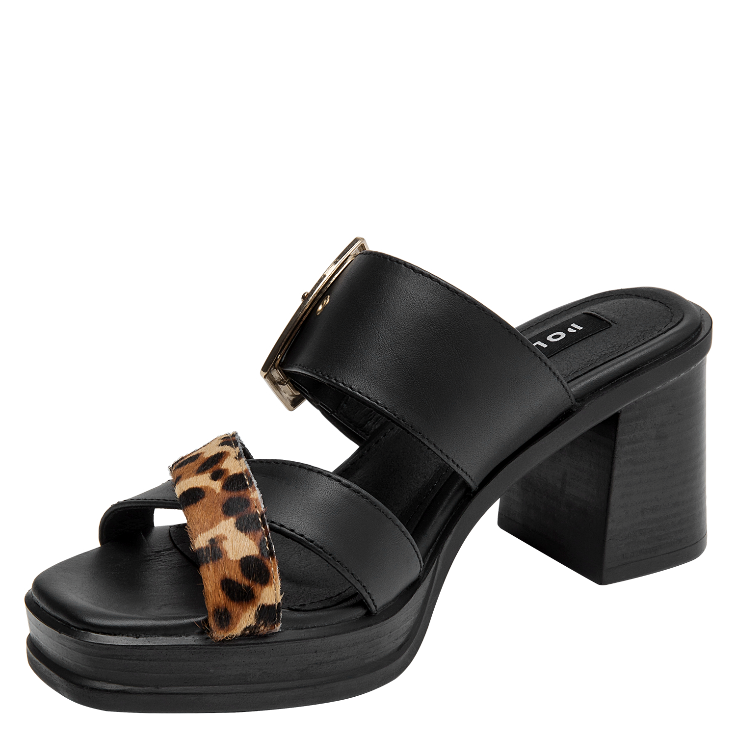 SANDALIA CASUAL MUJER POLLINI - POM0030 | NEGRO - 5