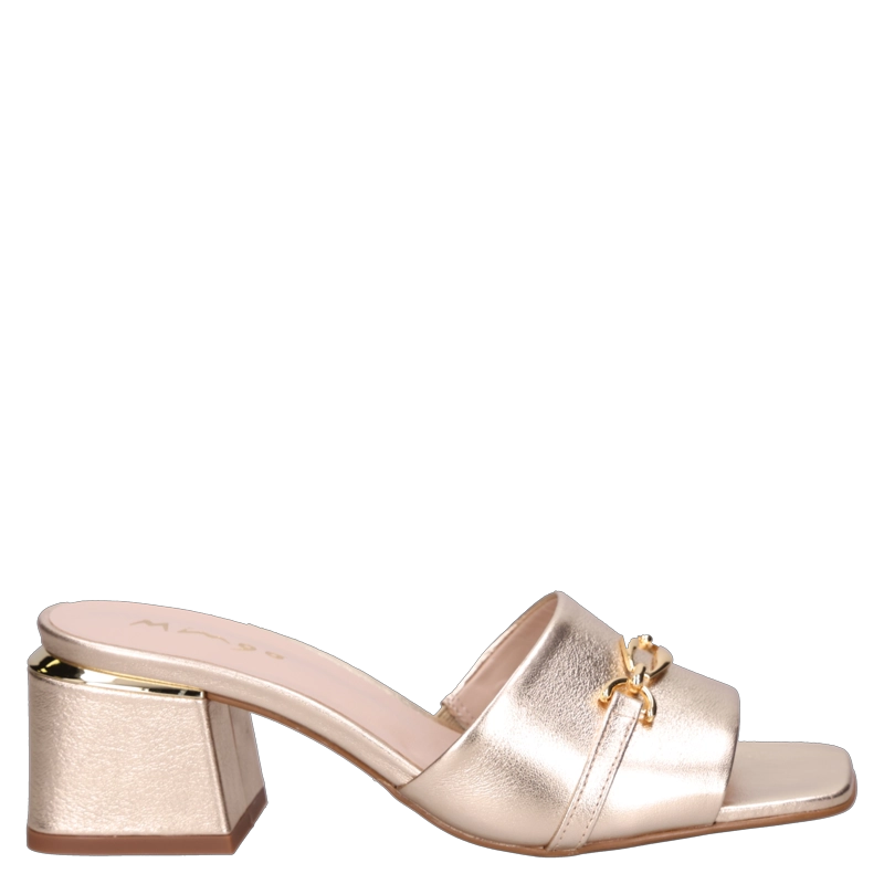 SANDALIA CASUAL MUJER MINGO - MIM0060 | DORADO - 1