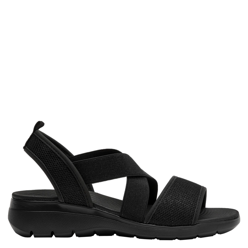 SANDALIA DEPORTIVO MUJER 16 HRS - 16M0186 | NEGRO - 1