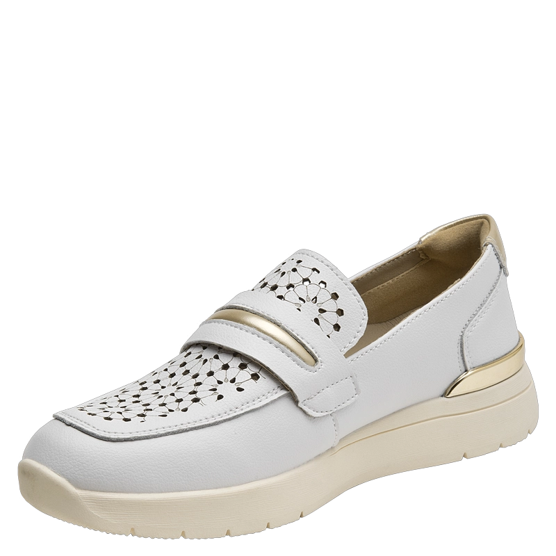 MOCASIN CASUAL MUJER 16 HRS - 16M0139 | BLANCO - 5