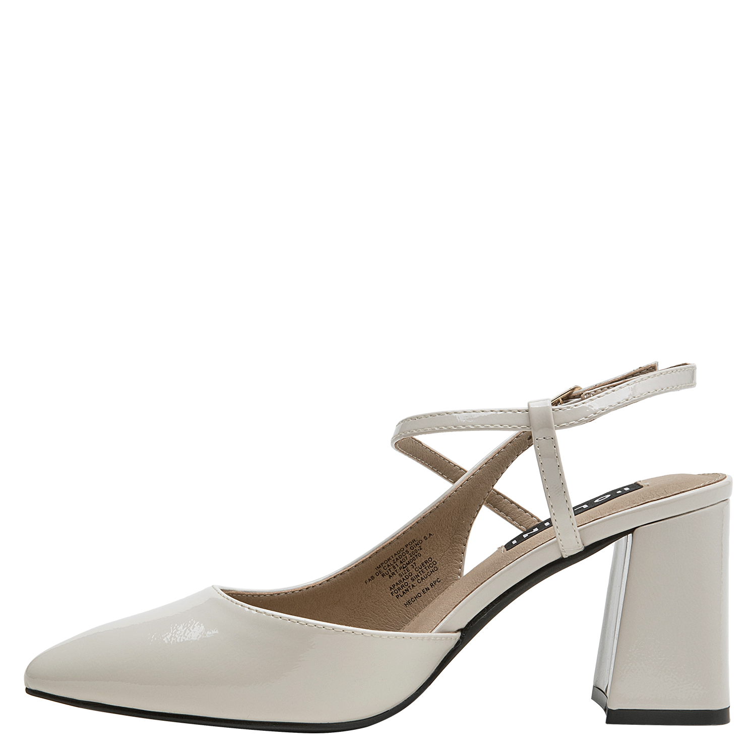 ZAPATO FORMAL MUJER POLLINI - POM0070 | BEIGE - 4