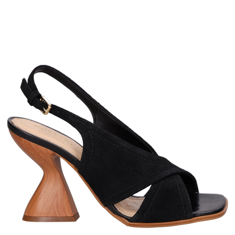 SANDALIA CASUAL MUJER POLLINI - POM0127 | NEGRO - 1
