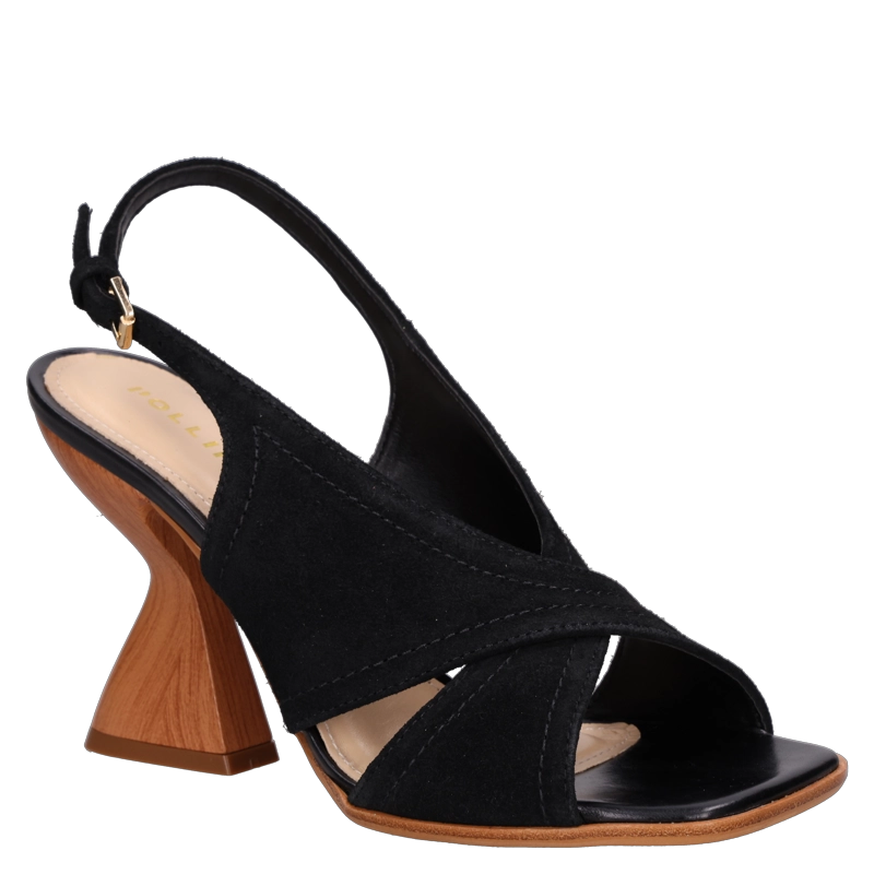 SANDALIA CASUAL MUJER POLLINI - POM0127 | NEGRO - 2