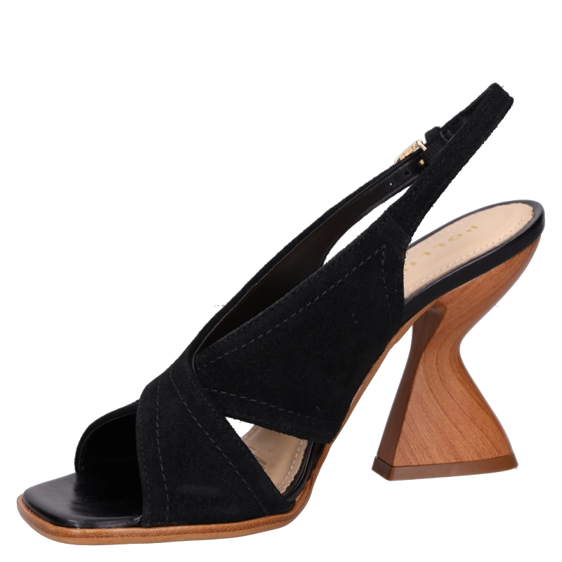 SANDALIA CASUAL MUJER POLLINI - POM0127 | NEGRO - 5
