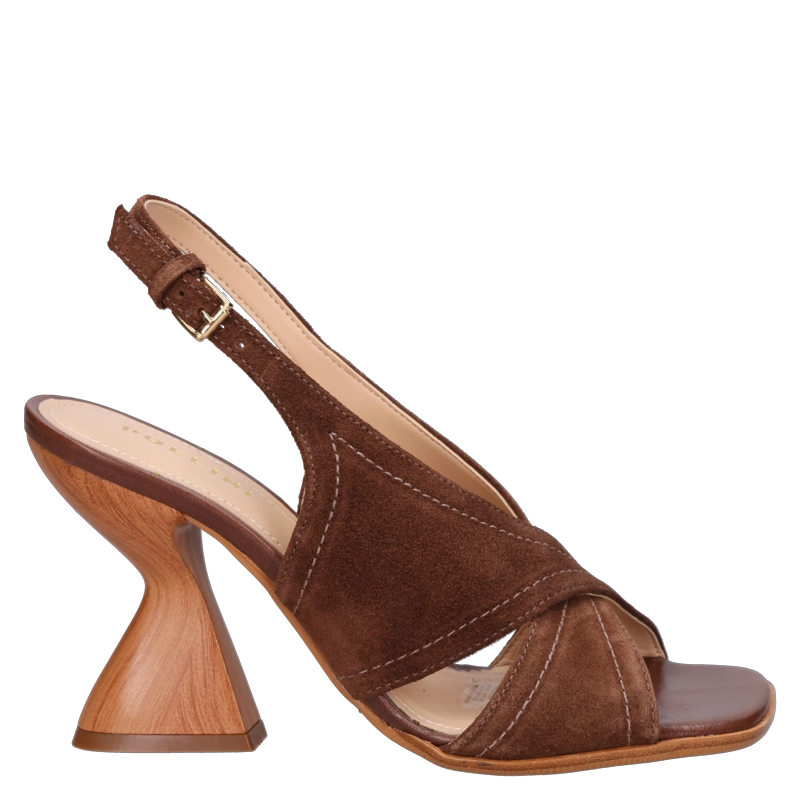 SANDALIA CASUAL MUJER POLLINI - POM0127 | MARRON - 1