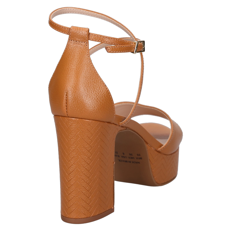SANDALIA CASUAL MUJER MINGO - MIM0051 | MARRON CLARO - 3