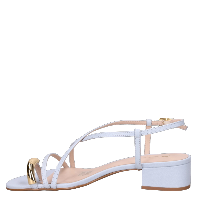 SANDALIA CASUAL MUJER MINGO - MIM0055 | CELESTE - 4